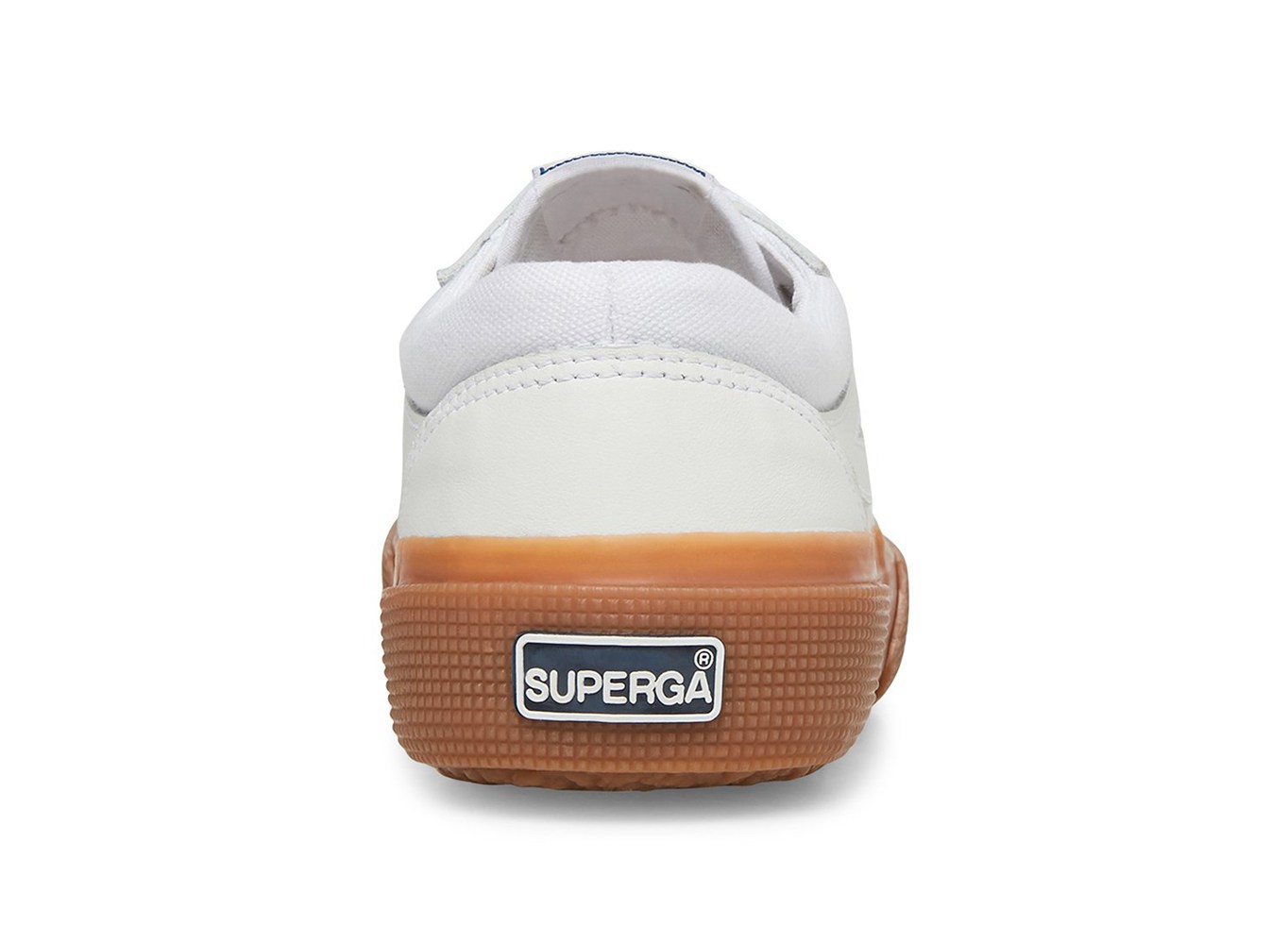 Superga Sneakers Womens - 2941 Revolley Leather Leather - White - KEUYJ9186